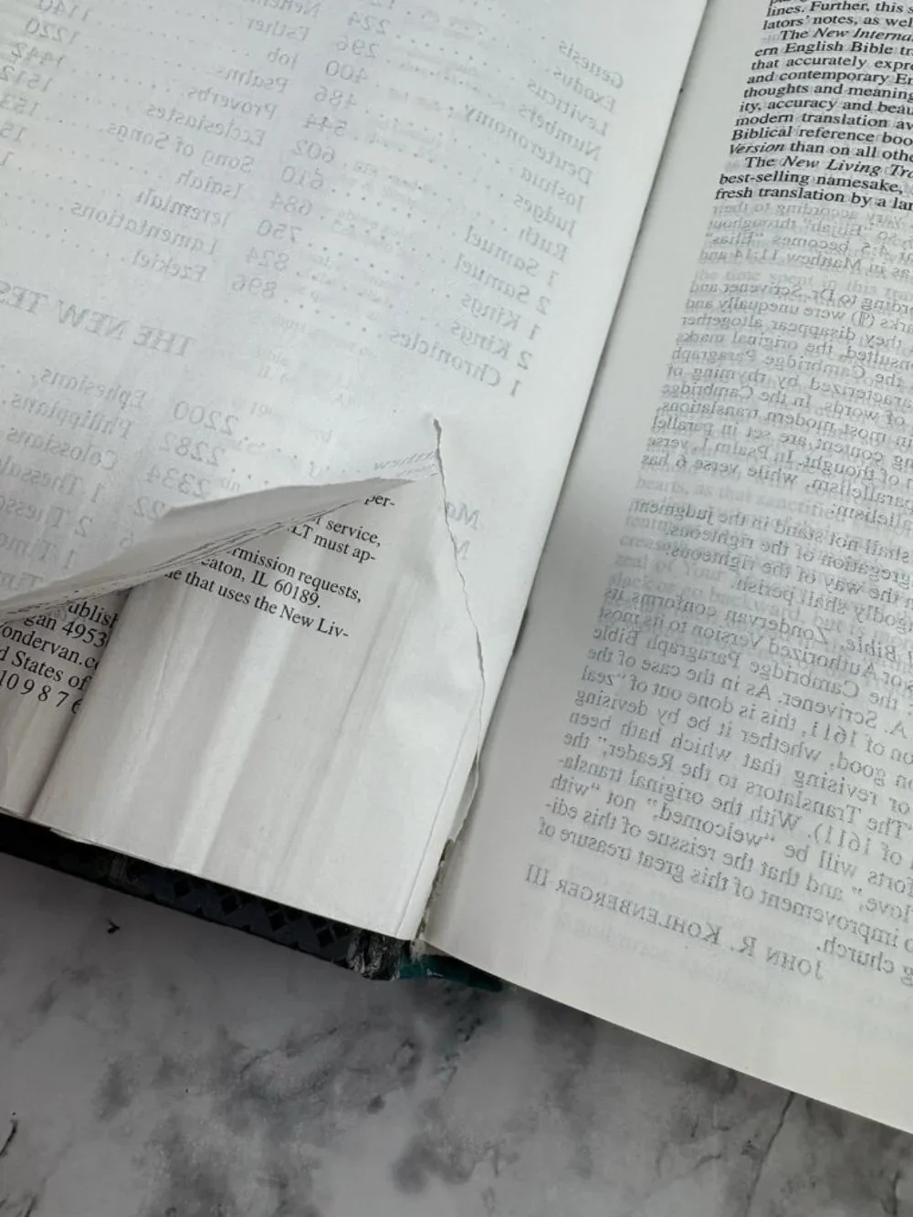 *TODAY'S PARALLEL BIBLE NIV Updated NASB KJV NLT Zondervan Hardcover Carry Case